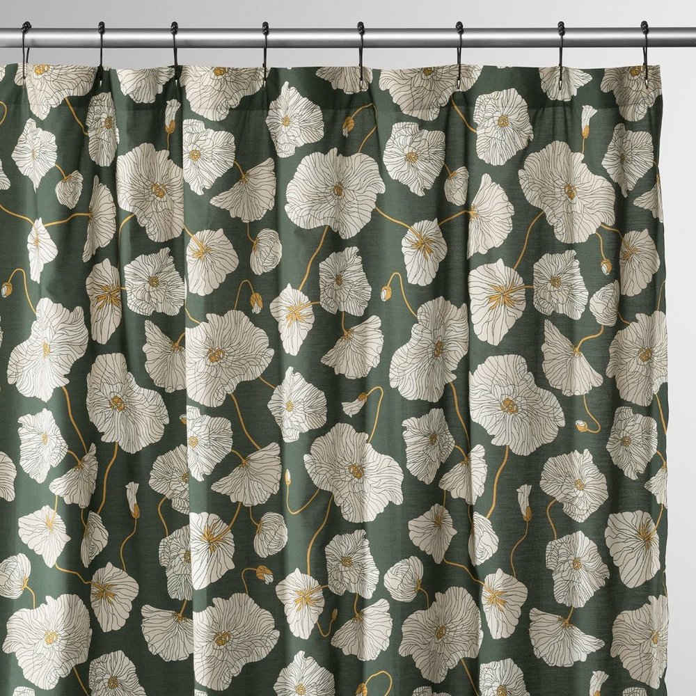 Schoolhouse Electric Blooming Field Shower Curtain